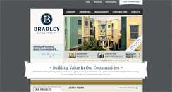 Desktop Screenshot of bradleydevelopers.com